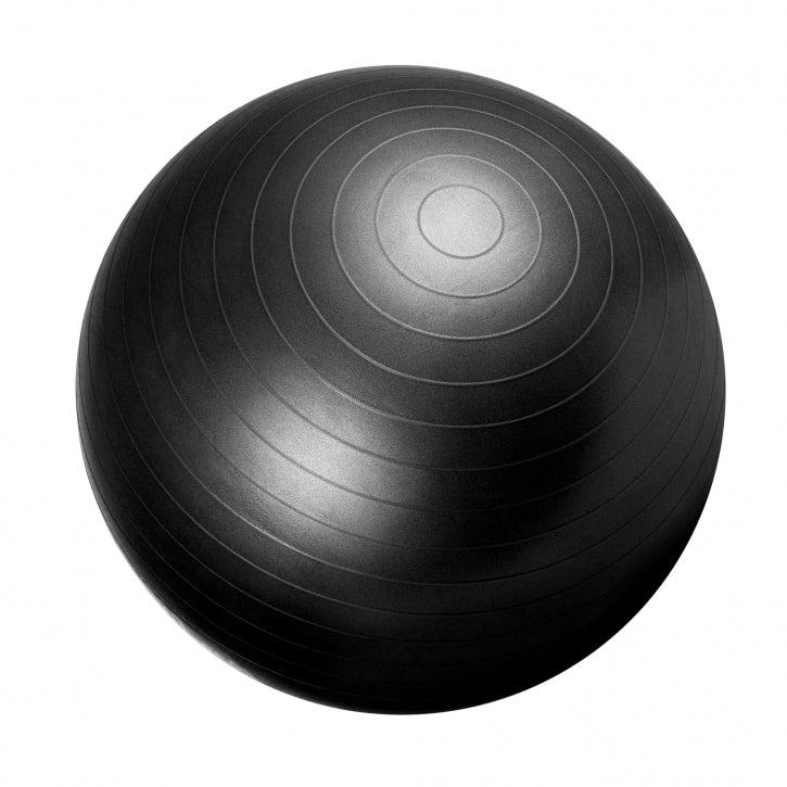 Sort træningsbold på 55 centimeter fra Nordic Strength